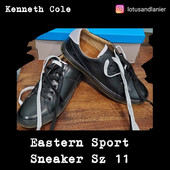 Kenneth Cole Reaction Shoes | Kenneth Cole Reaction Black Men's Eastern Sport Sneaker Sz 11 | Color: Black | Size: 11 | Lotusandlanier's Closet